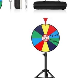 16-Inch Colorful Prize Wheel brand new